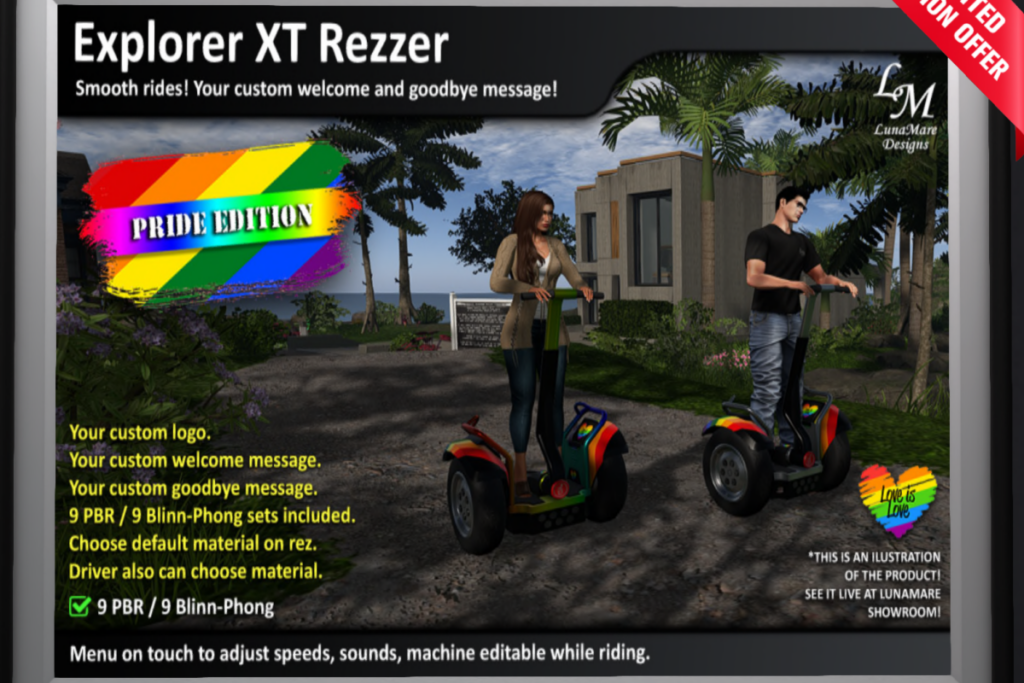 Explorer XT Rezzer, L$699