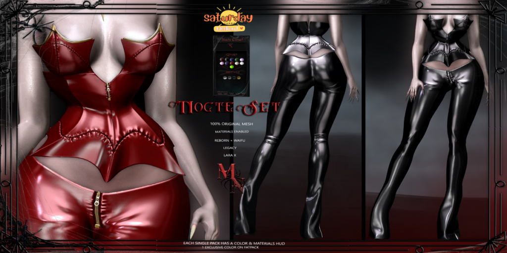 Nocte Set - Legacy/MaitreyaX/Reborn/+mods	&lt;a href=&quot;http://maps.secondlife.com/secondlife/Madame%20Noir/69/142/31&quot; target=&quot;_blank&quot;&gt;Teleport&lt;/a&gt;