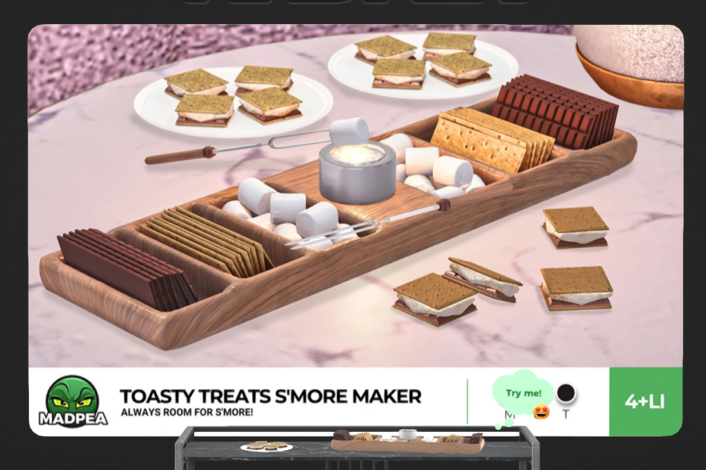 Toasty Treats S&#039;more Maker, L$399