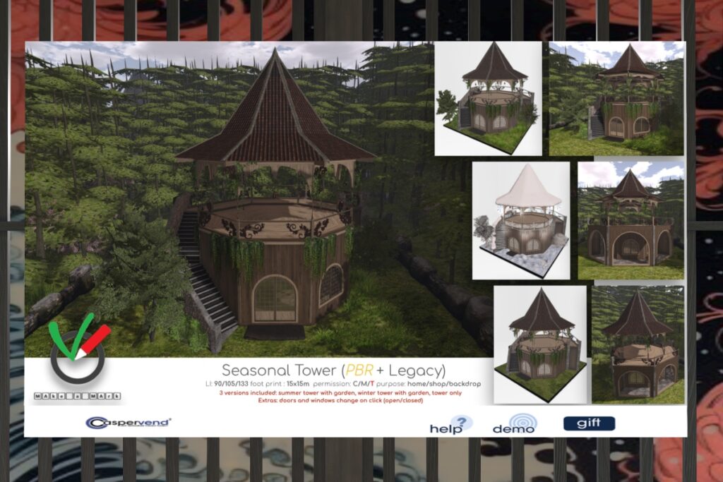 Seasonal Tower, L$299