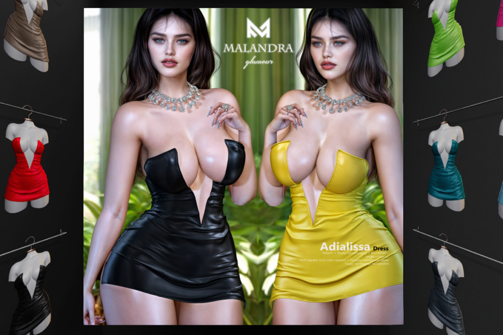Adialissa Dress - Legacy/MaitreyaX/Reborn/+mods, L$290 each/L$2550 FP