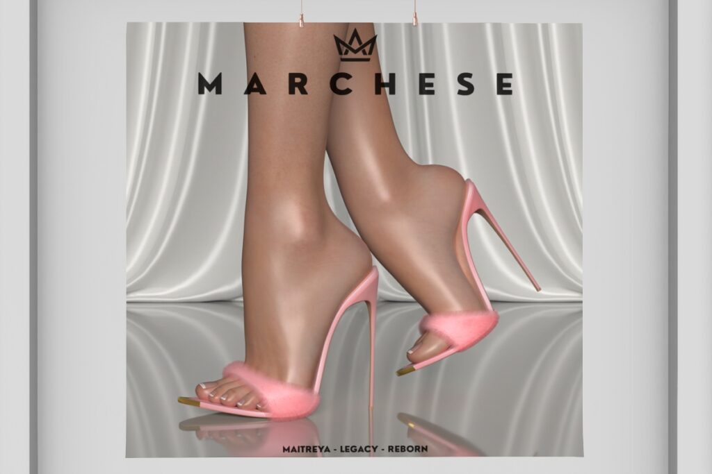 Jasmine Heels - Legacy/Maitreya/Reborn, L$325 each/L$499 FP