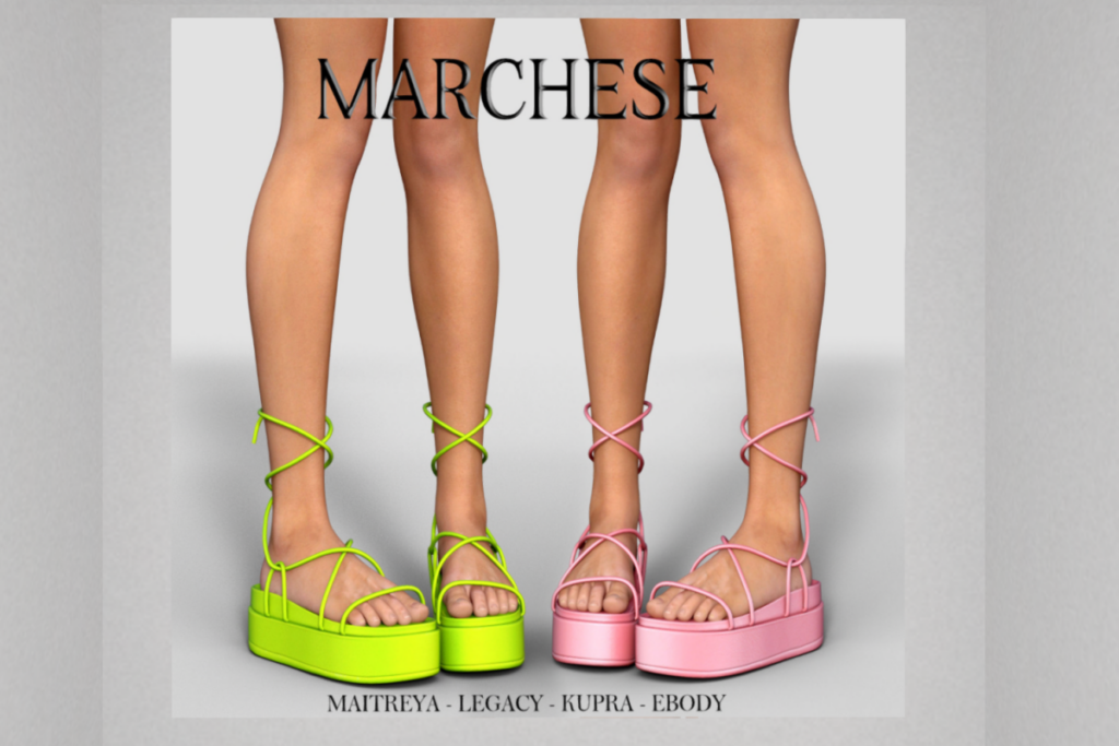 Ana Papete Sandals - Inithium/Legacy/Maitreya/Reborn, L$359