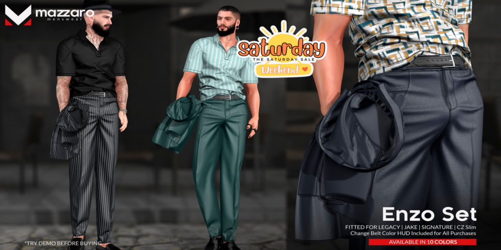 Enzo Set - CZ Slim/Jake/Legacy/Signature	&lt;a href=&quot;http://maps.secondlife.com/secondlife/Heartbreak/131/129/166&quot; target=&quot;_blank&quot;&gt;Teleport&lt;/a&gt;