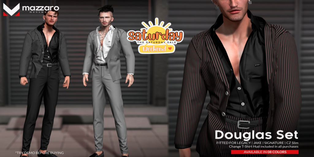Douglas Set - CZ Slim/Jake/Legacy/Signature	&lt;a href=&quot;http://maps.secondlife.com/secondlife/Heartbreak/131/129/166&quot; target=&quot;_blank&quot;&gt;Teleport&lt;/a&gt;