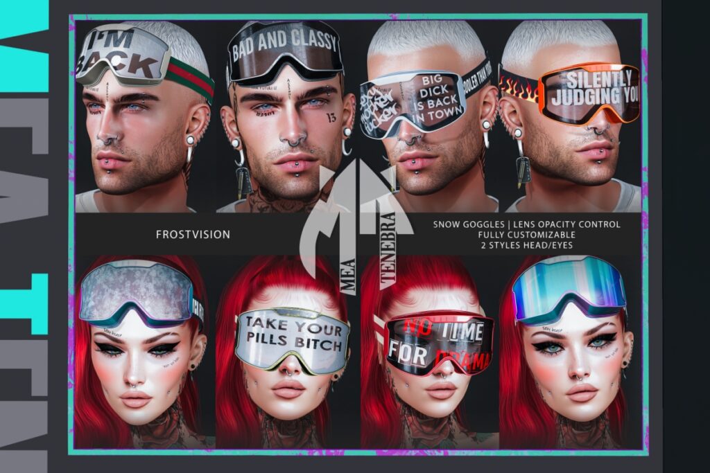 Frostvision Snow Goggles, L$499 FP