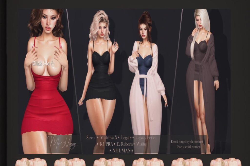 Daisy Dress &amp; Cardigan - Inithium/Legacy/MaitreyaX/Nhuman/Reborn/+mods, L$300 each/L$1250 each FP