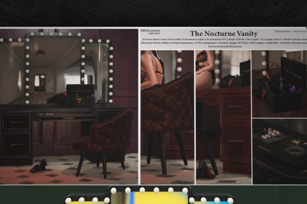 Nocturne Vanity, L$159-L$899