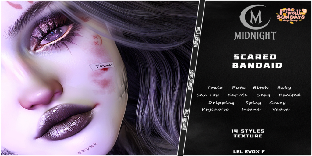 Scared Bandaid Accessory - EvoX	&lt;a href=&quot;http://maps.secondlife.com/secondlife/Helgrind/41/83/3603&quot; target=&quot;_blank&quot;&gt;Teleport&lt;/a&gt;