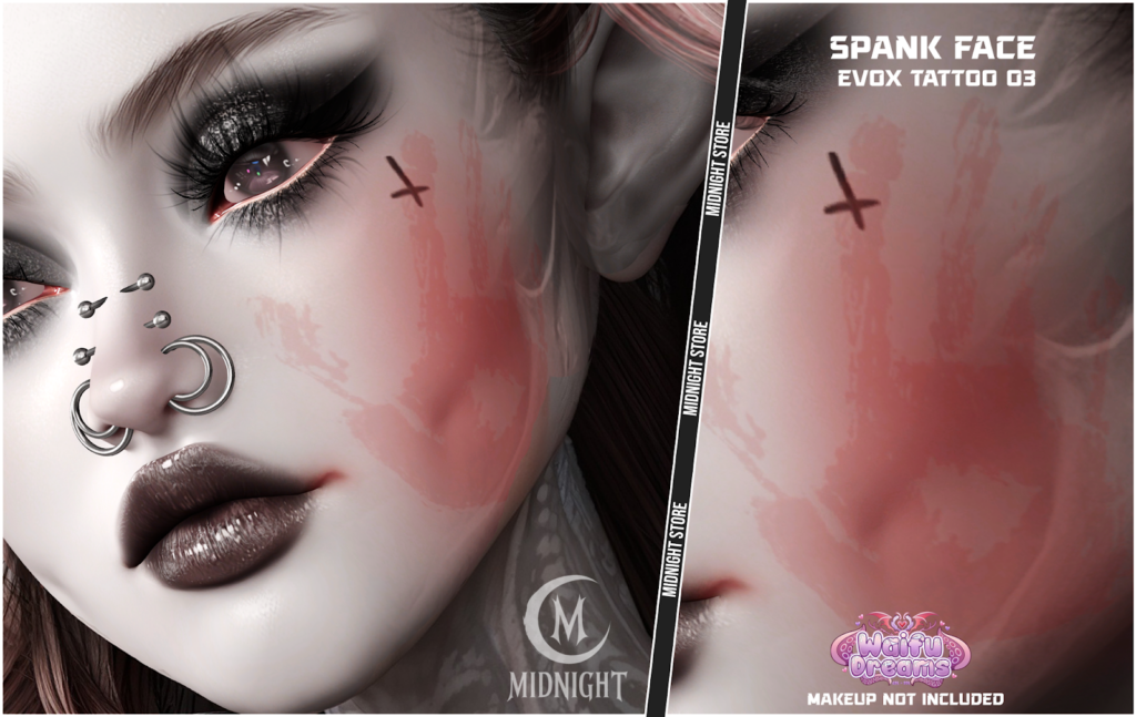 Spank Face Tattoo - EvoX