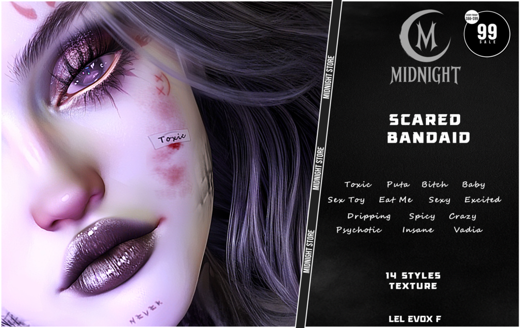 Scared Bandaid - EvoX	&lt;a href=&quot;http://maps.secondlife.com/secondlife/Helgrind/42/83/3603&quot; target=&quot;_blank&quot;&gt;Teleport&lt;/a&gt;