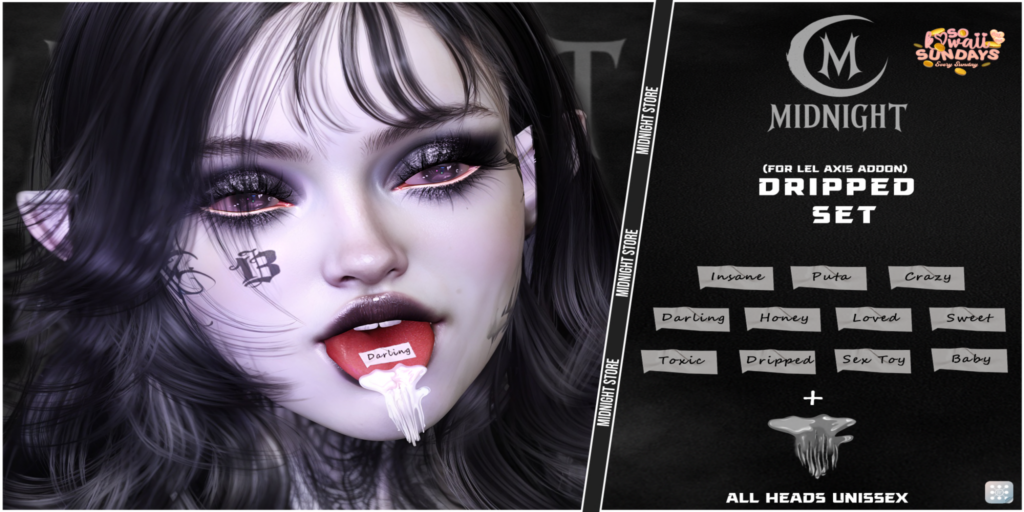Dripped Accessory - EvoX	&lt;a href=&quot;http://maps.secondlife.com/secondlife/Helgrind/41/83/3603&quot; target=&quot;_blank&quot;&gt;Teleport&lt;/a&gt;