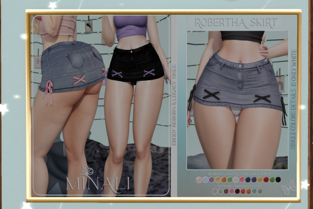 Robertha Skirt - Legacy/Reborn/+mods, L$249 each/L$1199 FP