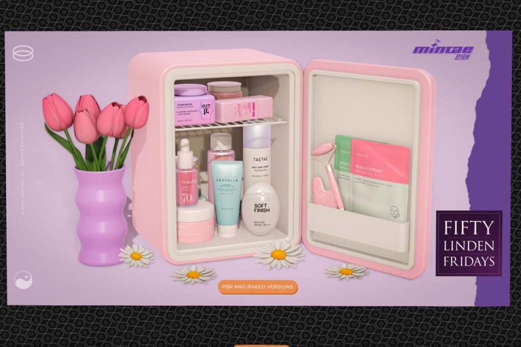 Serendipity Skincare Fridge	&lt;a href=&quot;http://maps.secondlife.com/secondlife/Gladstone%20Cove/54/230/3006&quot; target=&quot;_blank&quot;&gt;Teleport&lt;/a&gt;