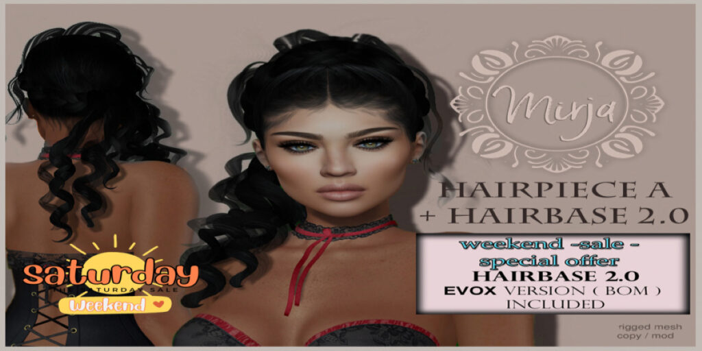 Hairpiece A + Hairbase 2.0 - EvoX/SLUV