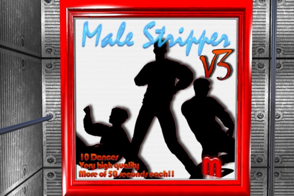 Male Stripper v3 Dances, L$300 each/L$2700 FP