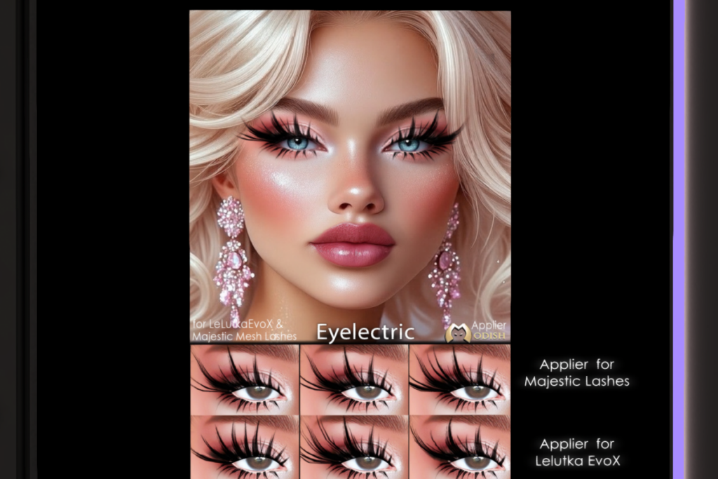 Eyelectric Lashes - Eov X/Majestic, L$320 each