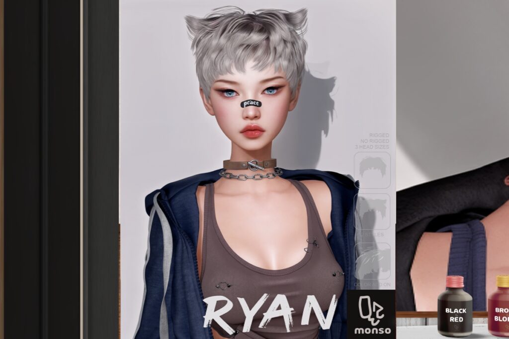 Ryan Hairstyle, L$299 each/L$699 FP