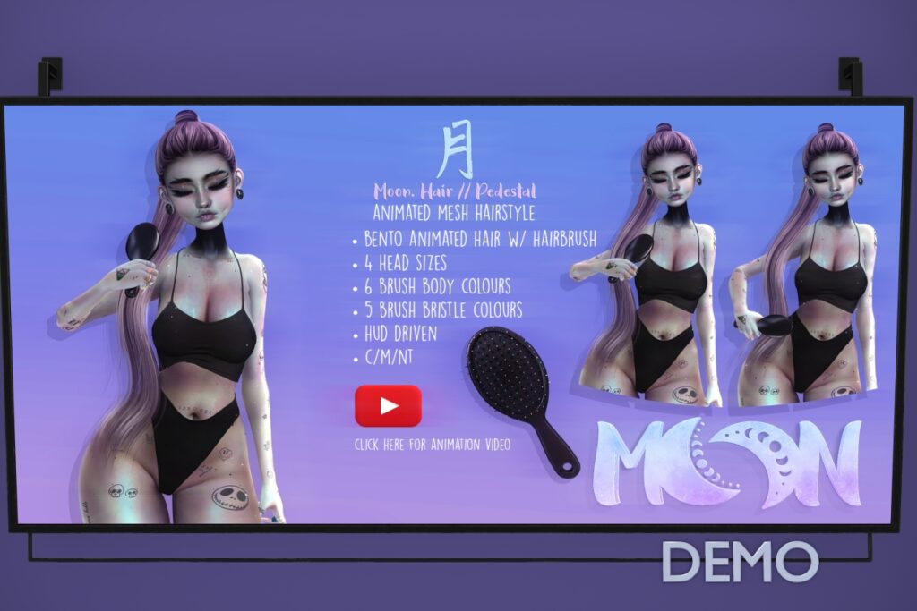 Pedestal Hairstyle, L$400 FP