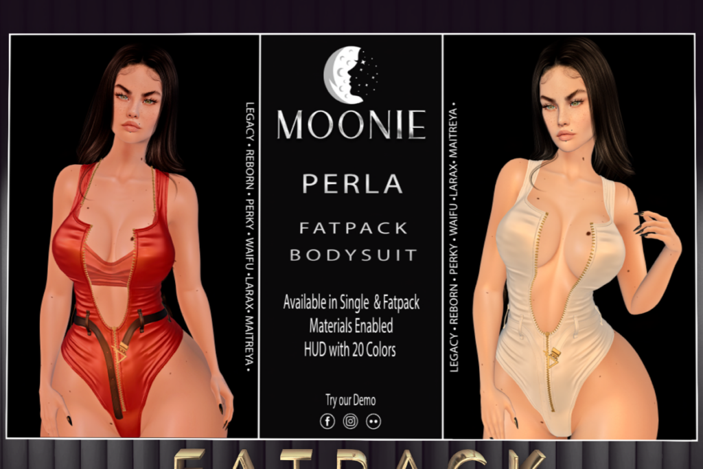 Perla Bodysuit - Legacy/Maitreya/Reborn/+mods, L$169 each/L$450 FP