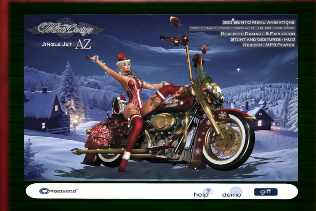 Jingle Jet Driveable Vehicle, L$3000