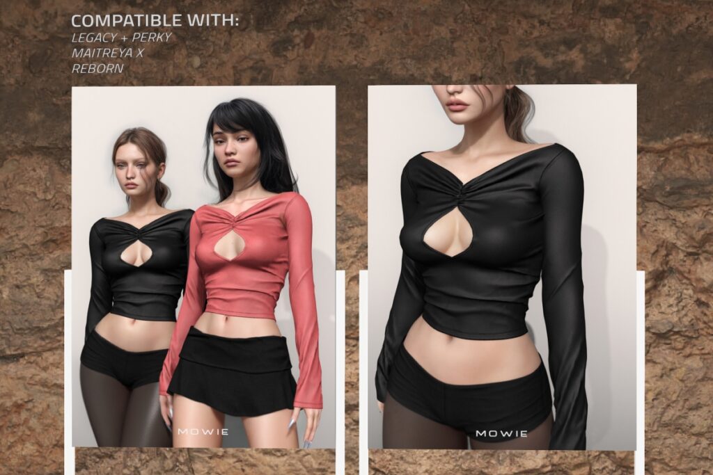 Leanne Top - Legacy/MaitreyaX/Reborn/+mods, L$349 FP