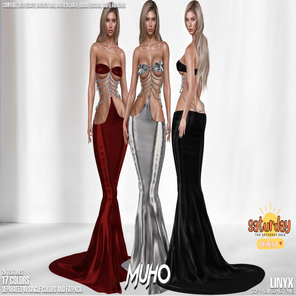 Linyx Gown - Inithium/Legacy/Maitreya/Reborn/+mods	&lt;a href=&quot;http://maps.secondlife.com/secondlife/Magic%20Sky/152/136/1401&quot; target=&quot;_blank&quot;&gt;Teleport&lt;/a&gt;