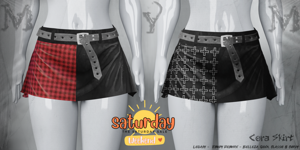 Cora Skirt - GenX/Legacy/Reborn	&lt;a href=&quot;http://maps.secondlife.com/secondlife/Mallowcastle/58/34/2351&quot; target=&quot;_blank&quot;&gt;Teleport&lt;/a&gt;