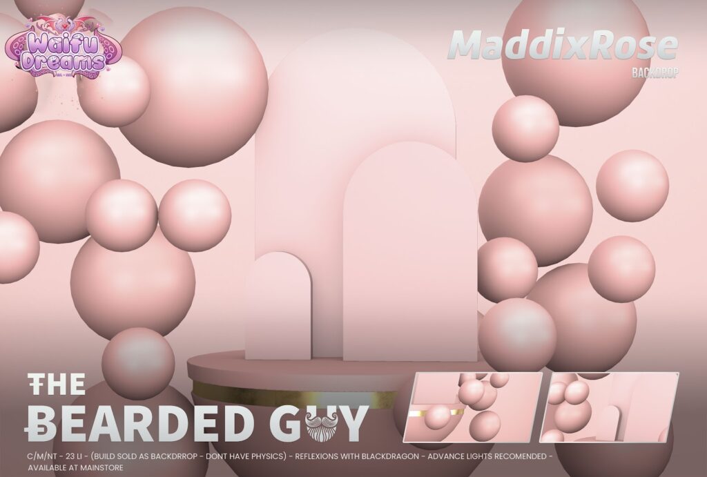 Maddix Rose Backdrop