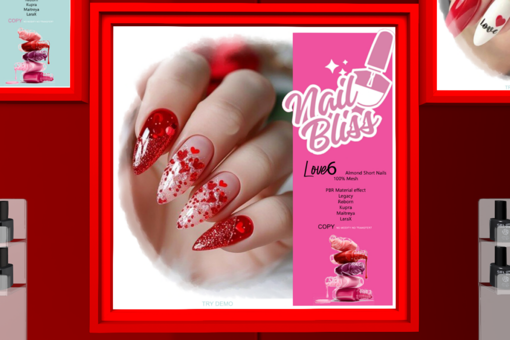 Love6 Nails - Inithium/Legacy/Maitreya/Reborn/+mods, L$280