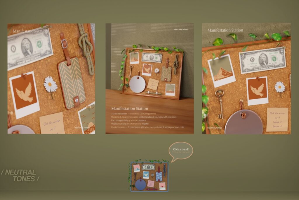 Manifestation Station Decor, L$550