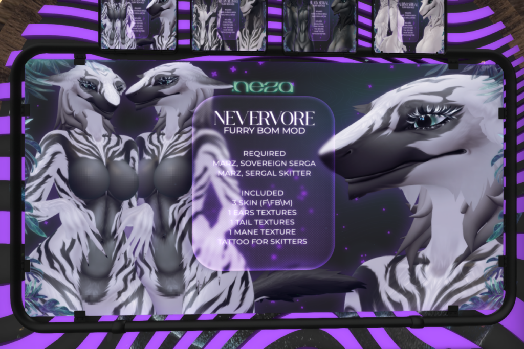 Nevermore Modkit - BOM, L$799 each