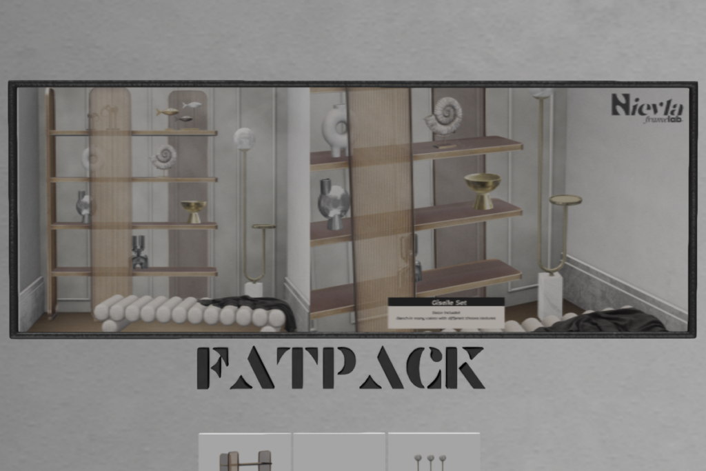 Giselle Set, L$200-L$599 each/L$1699 FP