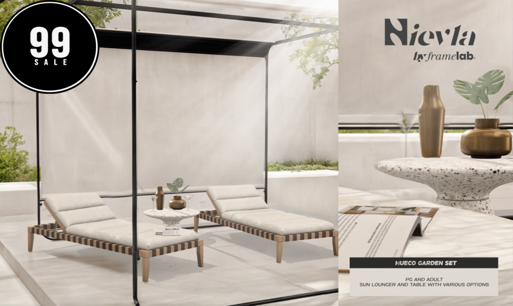 Hueco Garden Set Furniture &amp; Decor	&lt;a href=&quot;https://maps.secondlife.com/secondlife/Montalli%20Township/67/188/3002&quot; target=&quot;_blank&quot;&gt;Teleport&lt;/a&gt;