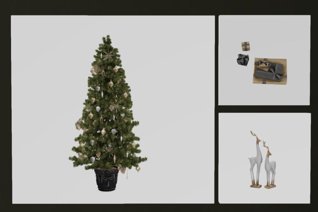 Christmas Collection Decor, L$150-L$300 each/L$650 FP
