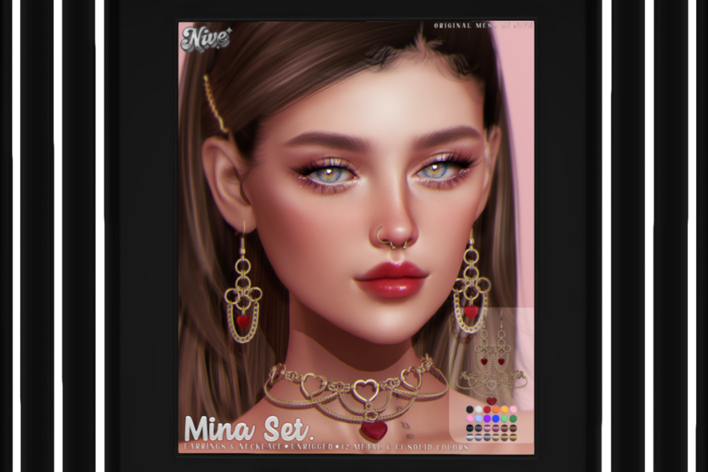 Mina Jewelry Set, L$350