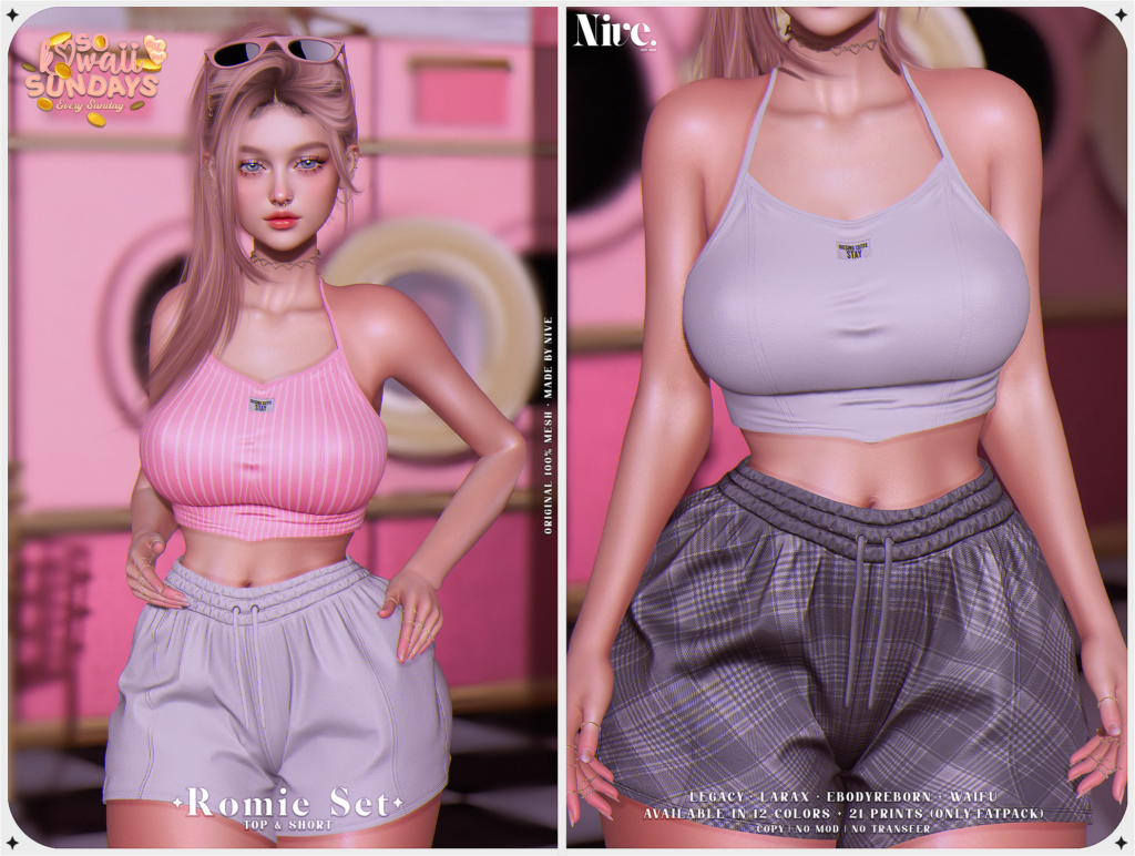 Romie Set - Legacy/MaitreyaX/Reborn/+mods	&lt;a href=&quot;https://maps.secondlife.com/secondlife/Filhomes/19/70/2677&quot; target=&quot;_blank&quot;&gt;Teleport&lt;/a&gt;