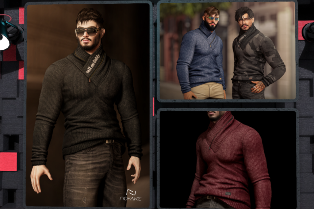 Albert Turtleneck - Try Demo for Fits, L$325 each/L$1250 FP
