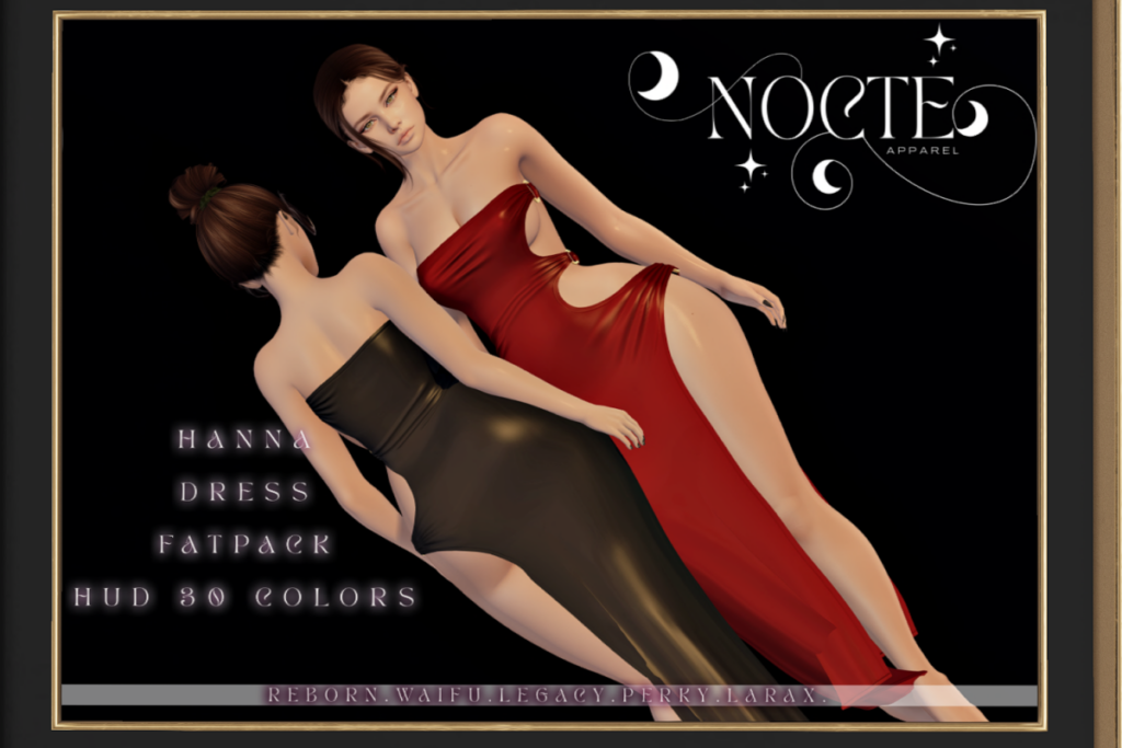 Hanna Dress - Legacy/MaitreyaX/Reborn/+mods, L$169 each/L$450 FP