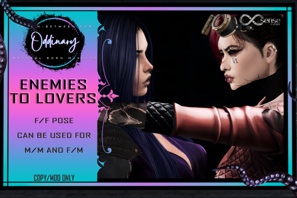 Enemies to Lovers Couple Pose, L$269