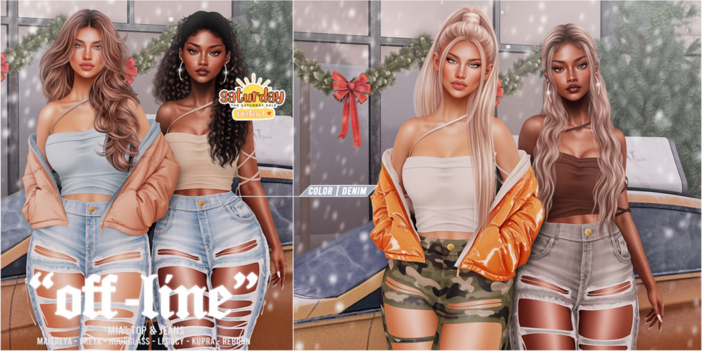 Mia Top &amp; Jeans - Freya/Hourglass/Inithium/Legacy/Maitreya/Reborn	&lt;a href=&quot;https://maps.secondlife.com/secondlife/YUNG/96/129/1050&quot; target=&quot;_blank&quot;&gt;Teleport&lt;/a&gt;