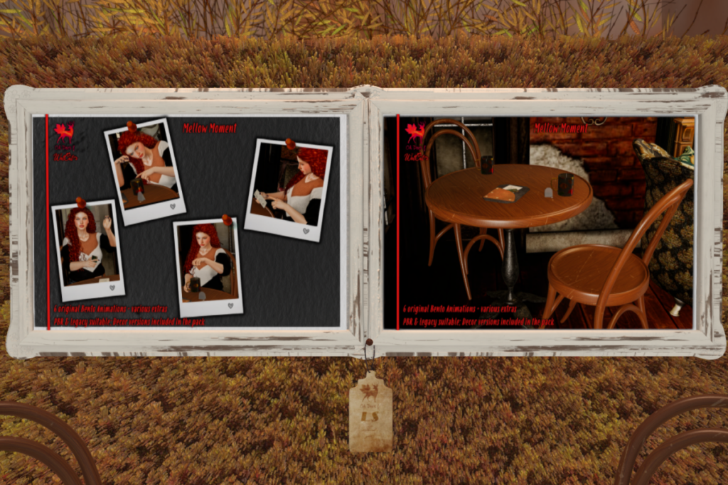 Mellow Moment Poses &amp; Decor, L$650