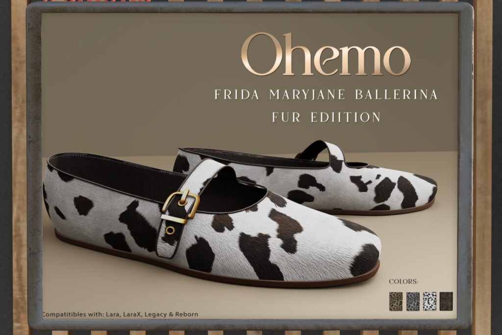 Frida Maryjane Ballerina Flats	&lt;a href=&quot;http://maps.secondlife.com/secondlife/Horan/44/226/2002&quot; target=&quot;_blank&quot;&gt;Teleport&lt;/a&gt;