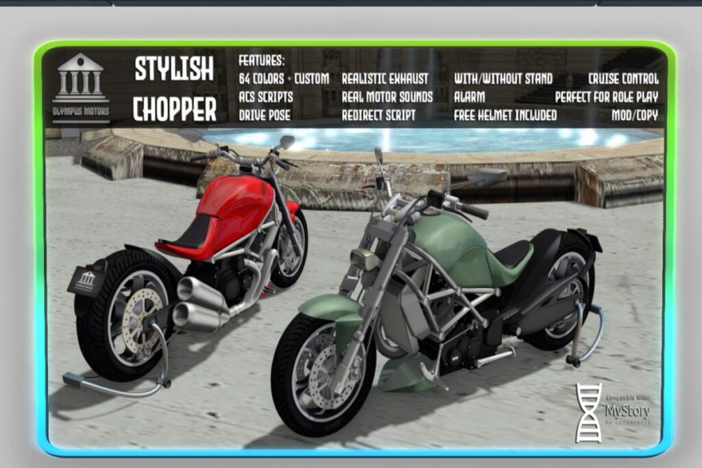 Stylish Chopper, L$799