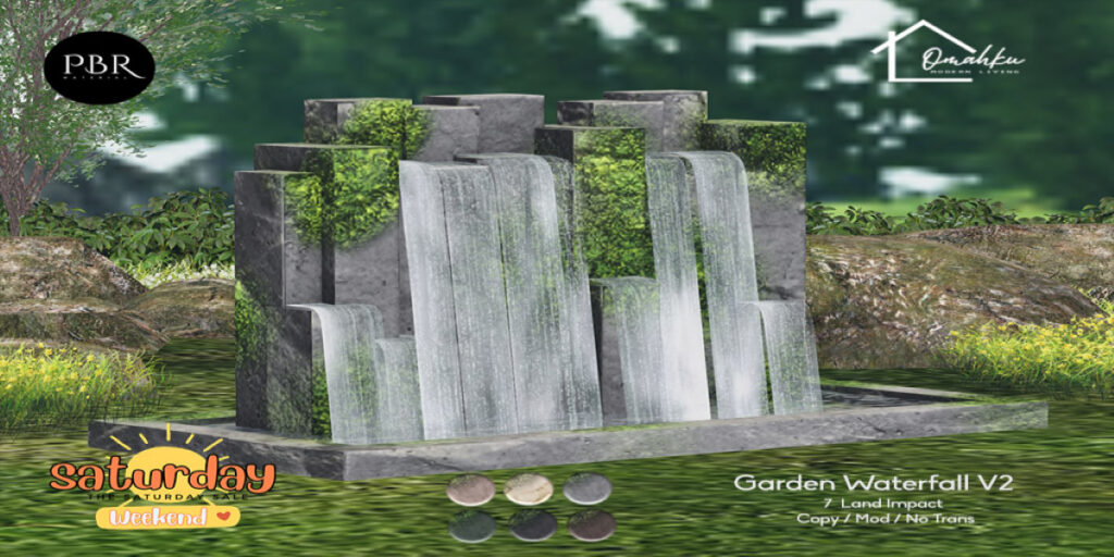 Garden Waterfall v2