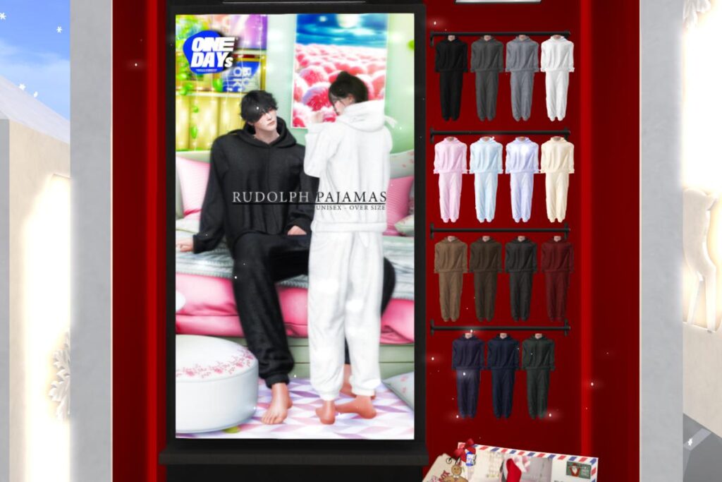 Rudolph Pajamas, L$279 each/L$1500 FP