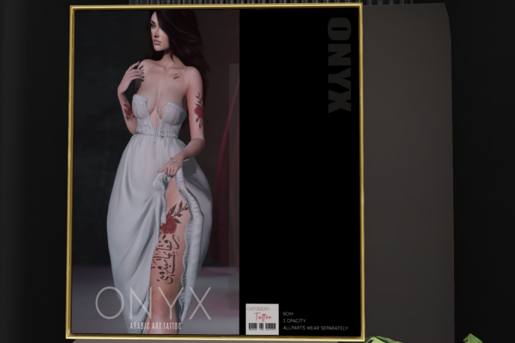 Arabic Art Tattoo - BOM, L$299