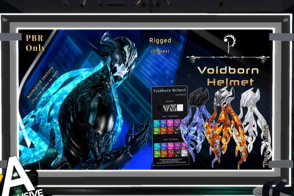 Voidborn Helmet, L$499