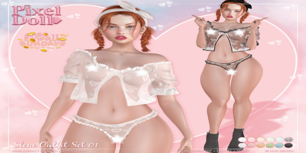 Slene Outfit - Erika/Inithum/Legacy/Maitreya/Reborn	&lt;a href=&quot;http://maps.secondlife.com/secondlife/Starfall/99/60/2501&quot; target=&quot;_blank&quot;&gt;Teleport&lt;/a&gt;