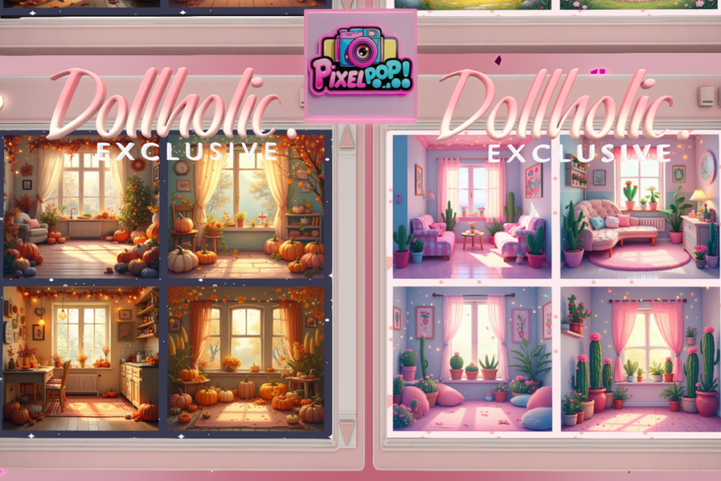 Fall Backdrops, L$99 | Cactus Time Backdrop, L$99